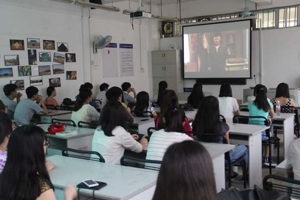 3044永利集团“员工资助政策宣传会暨受助同学座谈会”顺利举行