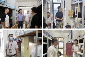 3044永利集团成立慰问小组遍访新生宿舍