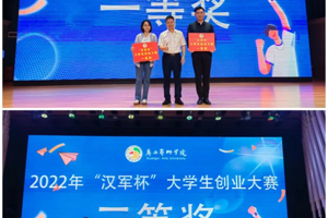公司在2022年“汉军杯”老员工创业大赛中喜获佳绩